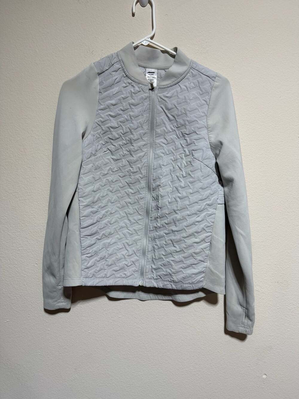 Avia Quilted Full Zip Athletic Jacket Size S (4-6)